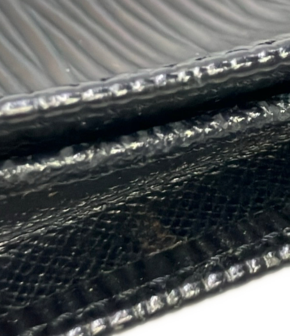 LOUIS VUITTON 二つ折り長財布 ポルトカルト クレディ エピ M63212 メンズ ルイ・ヴィトン
