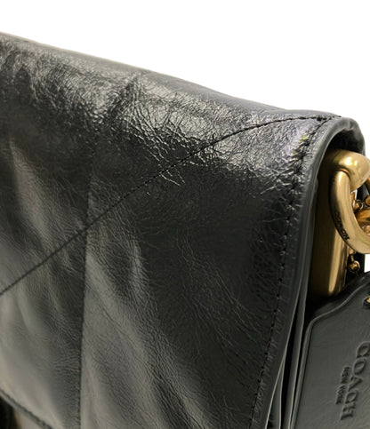 美品 COACH 2way ショルダーバッグ 肩掛け チェーン 斜め掛け タビー CAF53 レディース コーチ