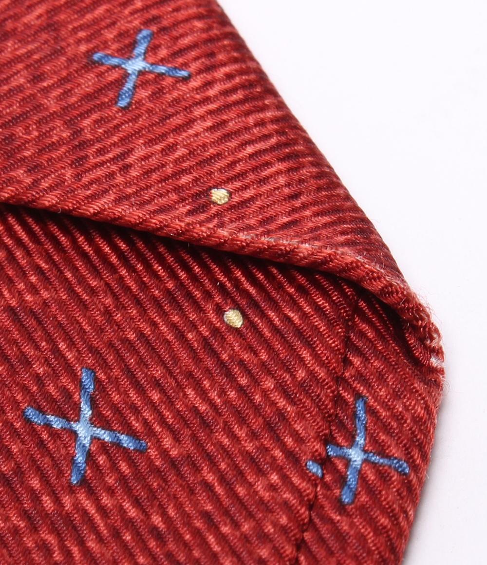 ブルガリ ネクタイ シルク100％ メンズ BVLGARI