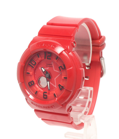 CASIO 腕時計 Neon Dial Series ネオンダイヤルシリーズ Baby-G クオーツ レッド BGA-133 レディース メンズ カシオ