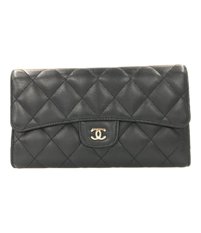 シャネル  長財布 シルバー金具  マトラッセ    レディース  (長財布) CHANEL