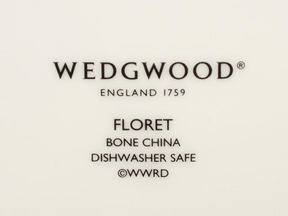 美品 WEDGWOOD オーバルディッシュ 皿 25cm フローレット ウエッジウッド