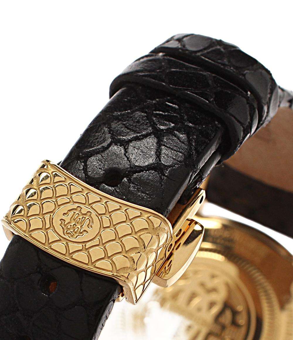 Roberto Cavalli FRANCK MULLER 腕時計 クオーツ ゴールド IL063 メンズ ロベルトカバリ フランクミュラー