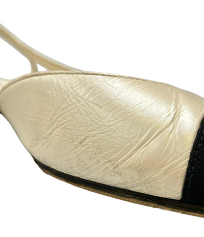 CHANEL スリングバッグフラットパンプス A G31319 レディース SIZE 36 1/2 シャネル