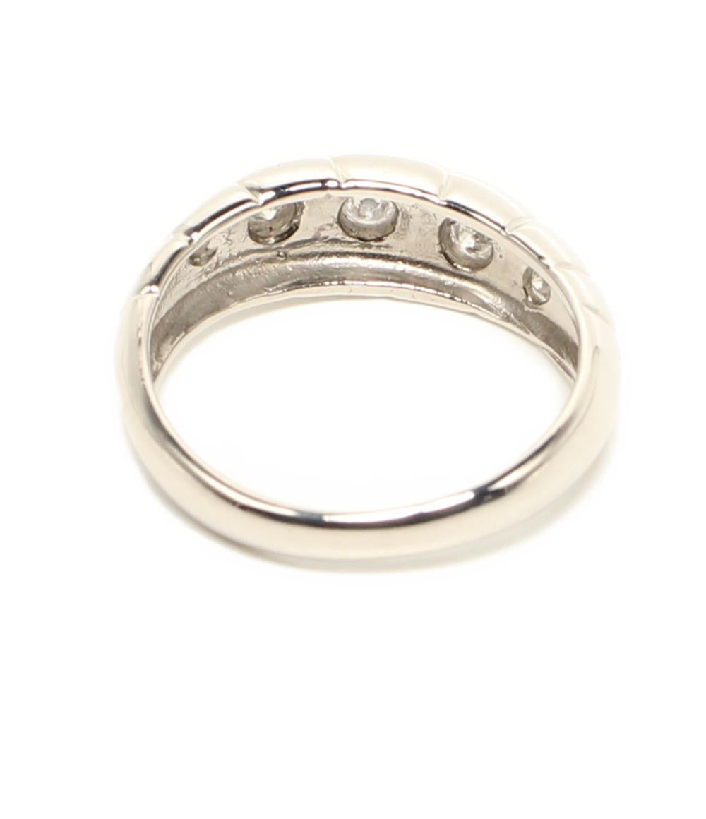 美品 リング 指輪 Pt900 ダイヤ 0.20ct レディース SIZE 11号