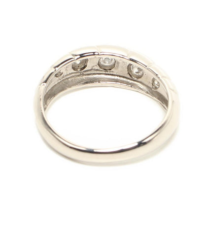 美品 リング 指輪 Pt900 ダイヤ 0.20ct レディース SIZE 11号