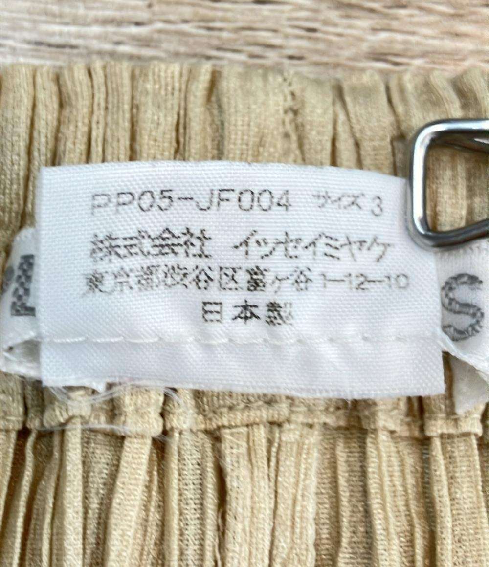PLEATS PLEASE パンツ ロングプリーツパンツ PP05-JF004 レディース