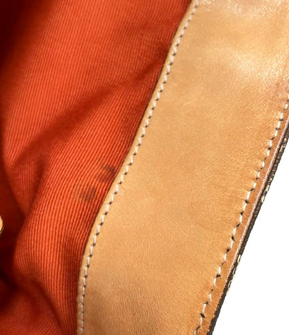 コーチ ワンショルダーバッグ 肩掛け クリップホーボー レザー キャンバス ヌメ革 シグネチャー 6091 レディース COACH