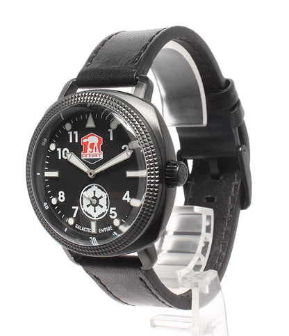 腕時計 STAR WARS 帝国軍 ミリタリーウォッチ クオーツ ブラック メンズ