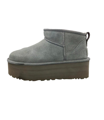 UGG ムートンブーツ 厚底 クラシック ウルトラ ミニ プラットフォーム レディース SIZE 22.0 (XS) アグ