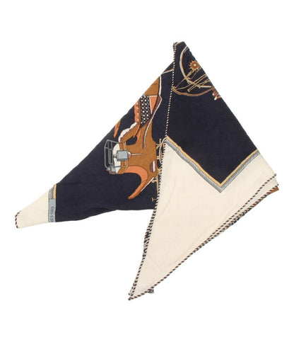 HERMES ストール LES VOITURES A TRANSFORMATION レディース エルメス