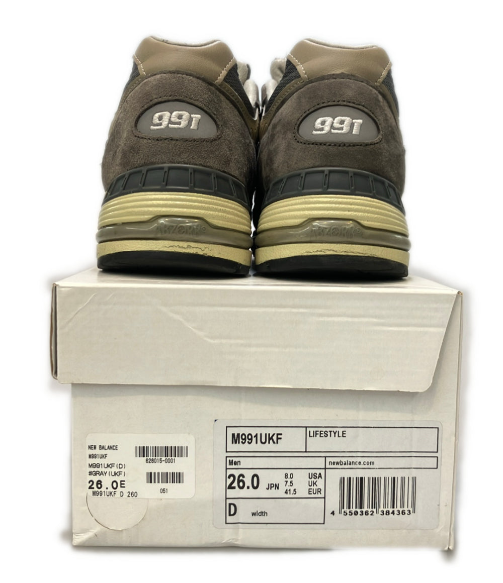 NEW BALANCE ローカットスニーカー M991UKF メンズ SIZE 8 (26cm) ニューバランス
