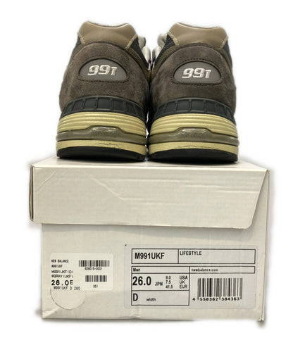 NEW BALANCE ローカットスニーカー M991UKF メンズ SIZE 8 (26cm) ニューバランス