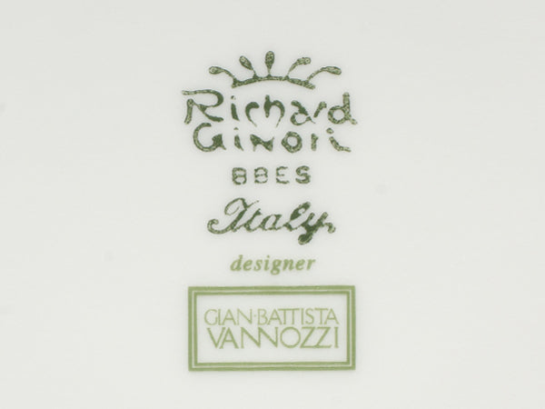 美品 Richard Ginori プレート 皿 22cm フィオーリヴェルディ リチャードジノリ