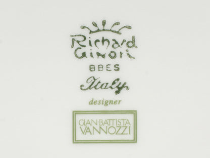 美品 Richard Ginori プレート 皿 22cm フィオーリヴェルディ リチャードジノリ