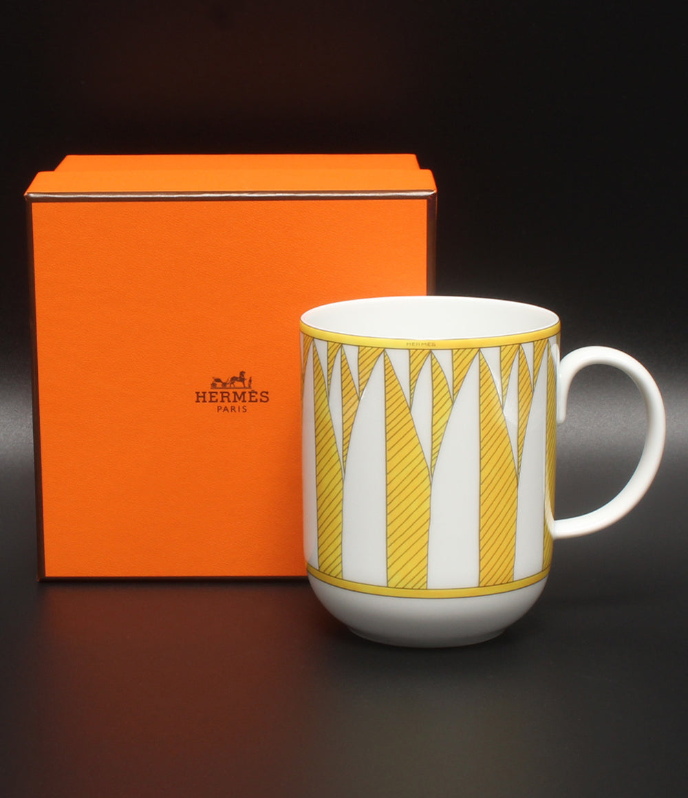 美品 HERMES マグカップ ソレイユ ドゥ エルメス No2 エルメス