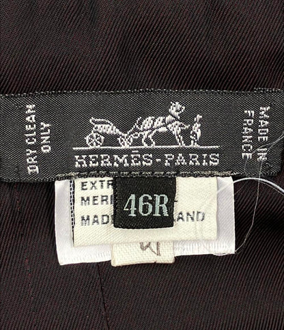 訳あり エルメス テーラードジャケット メンズ SIZE 46R (M) HERMES