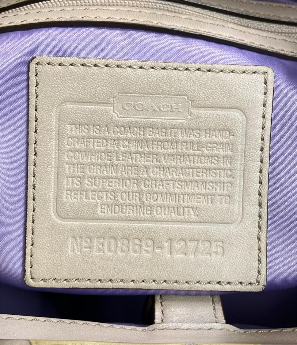 コーチ トートバッグ ハンドバッグ がま口 レザー 12725 レディース COACH