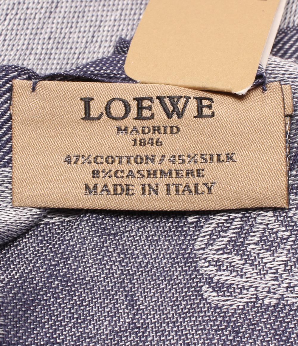 美品 ロエベ アナグラム スカーフ ストール レディース LOEWE