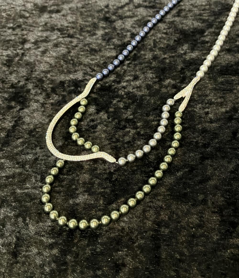 美品 スワロフスキー ネックレス レディース SWAROVSKI