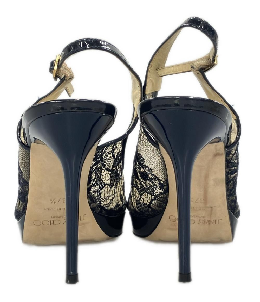 ジミーチュウ オープントゥサンダル ピンヒール レディース SIZE 37 1/2 (L) Jimmy Choo – rehello by  BOOKOFF