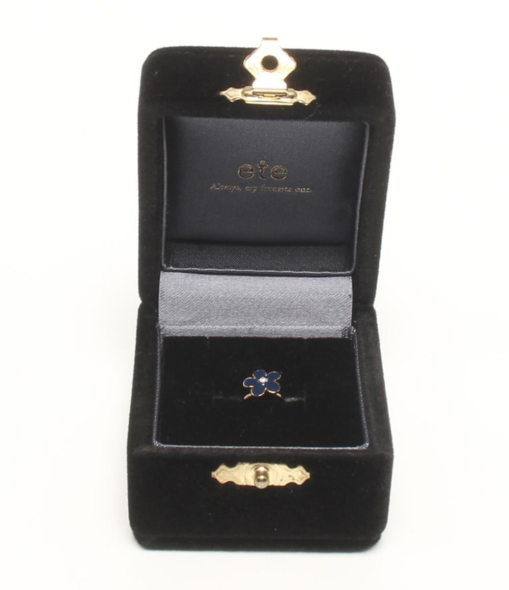 ete イヤカフ イヤリング 片耳用 フラワーモチーフ 花モチーフ レディース エテ