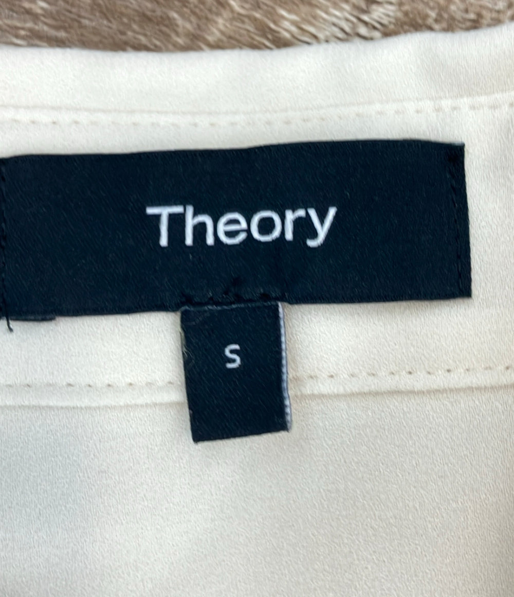 theory ノースリーブシャツ 01-4208203-115-902 レディース SIZE S セオリー
