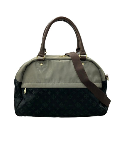 ラシット 2way モノグラムナイロンハンドバッグ ショルダーバッグ 斜め掛け レディース russet