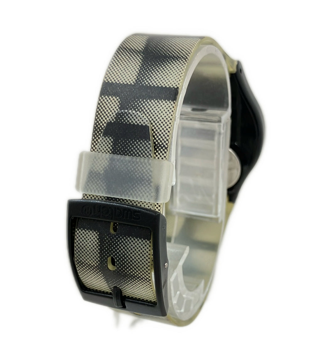 美品 Swatch 腕時計 オノヨーコ Yoko Ono クオーツ レディース メンズ スウォッチ