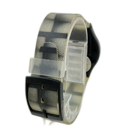 美品 Swatch 腕時計 オノヨーコ Yoko Ono クオーツ レディース メンズ スウォッチ