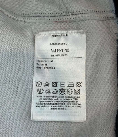 VALENTINO クロップパーカー ロゴ WB3MF12F6P0 レディース SIZE M ヴァレンティノ