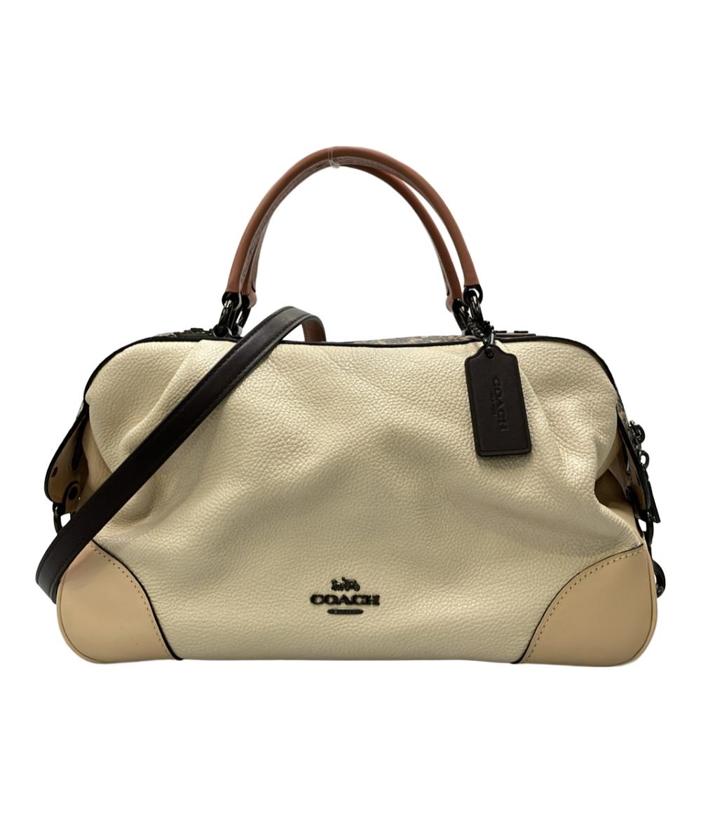 COACH レーンショルダーバッグカラーブロック レーン キャリーオール