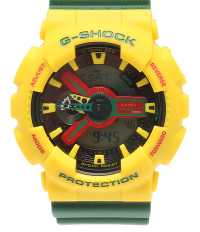 美品 CASIO 腕時計 G-SHOCK ラスタファリア クオーツ GA-110RF メンズ レディース カシオ