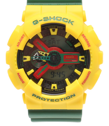 美品 CASIO 腕時計 G-SHOCK ラスタファリア クオーツ GA-110RF メンズ レディース カシオ