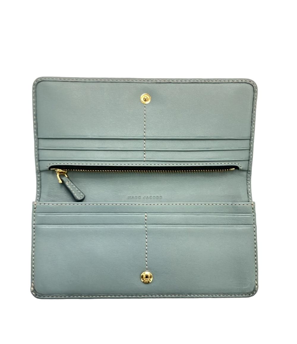 MARC JACOBS 二つ折り長財布 レザー レディース マークジェイコブス