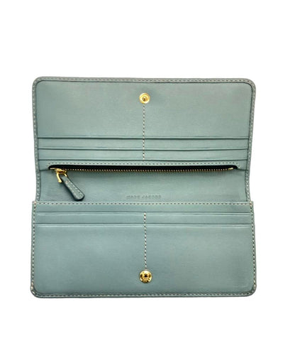 MARC JACOBS 二つ折り長財布 レザー レディース マークジェイコブス