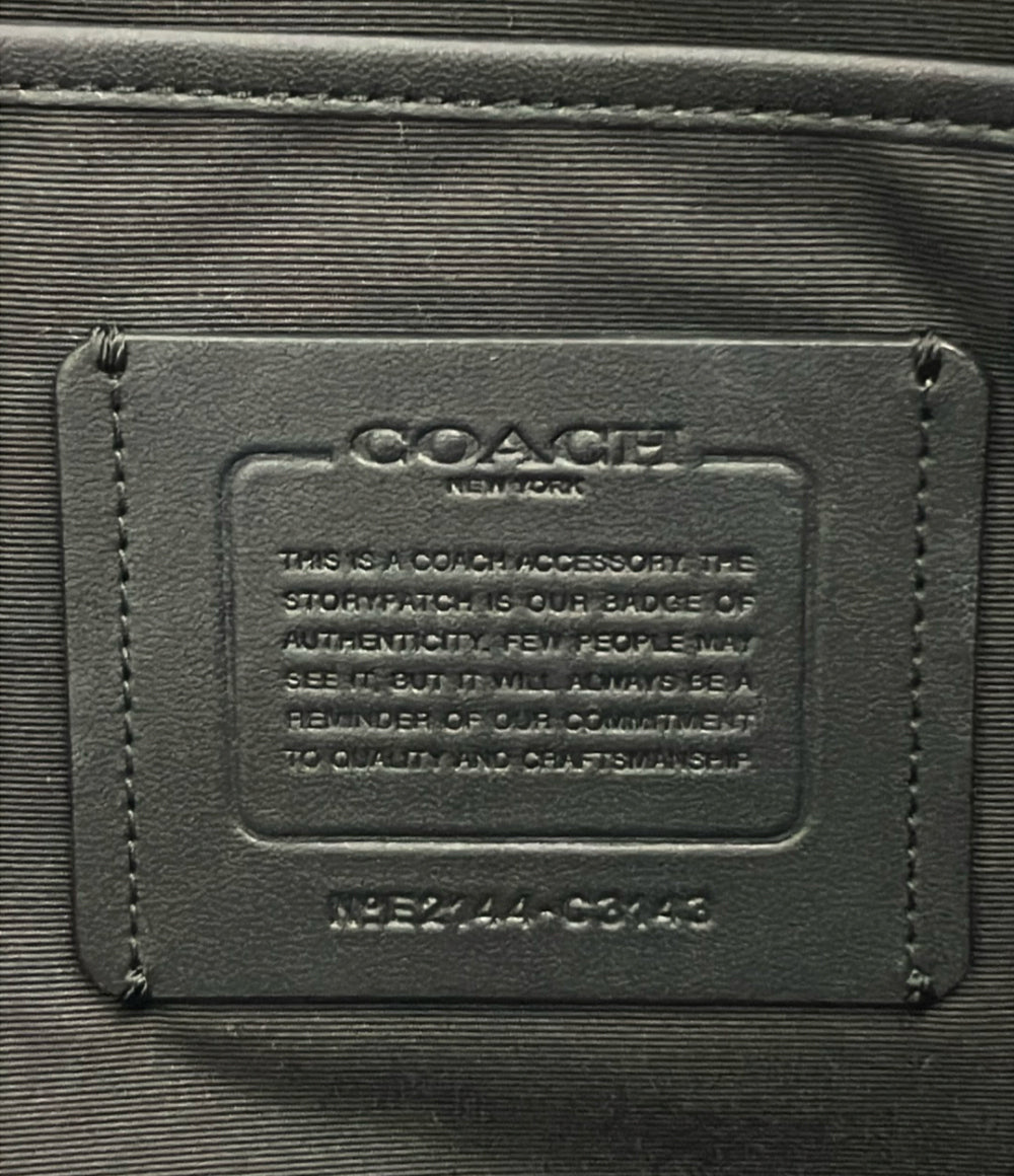 美品 COACH クラッチバッグ セカンドバッグ C3143 メンズ コーチ