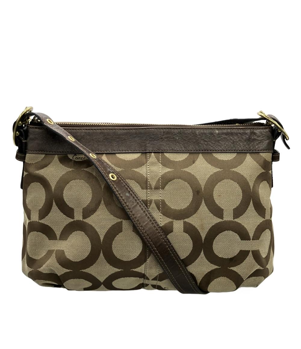 コーチ ショルダーバッグ 斜め掛け オプアート 13878 レディース COACH