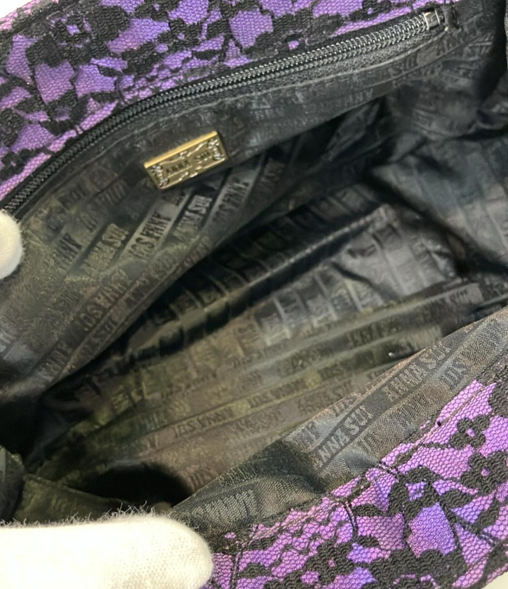アナスイ ハンドバッグ レース フラワー柄 花柄 レディース ANNA SUI
