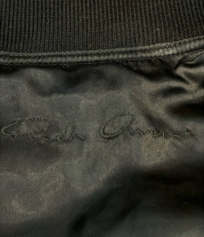 Rick Owens ボンバージャケット ブルゾン 22FW MA-1 ジップアップ RP16F2713-1 メンズ SIZE 38 (XS) リックオウエンス