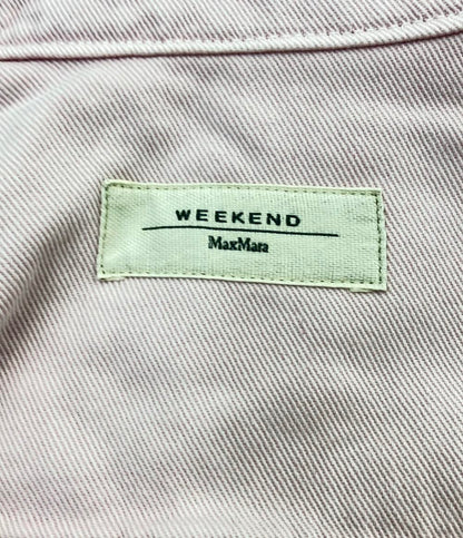 Weekend Max Mara 長袖デニムシャツ CA 12177  RN 73136 レディース SIZE 40 (M) ウィークエンド マックスマーラ