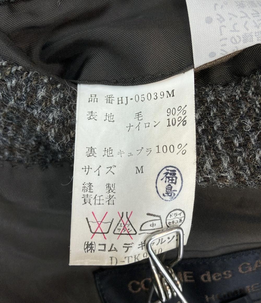 COMME des GARCONS HOMME テーラードジャケット ウール HJ-05039 メンズ SIZE M コムデギャルソンオム