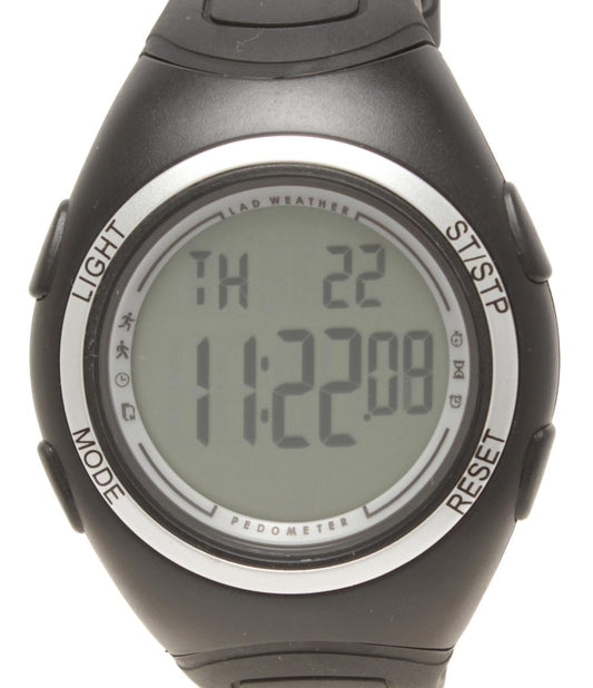 美品 LAD WEATHER 腕時計 PEDOMETER クオーツ レディース メンズ ラドウェザー