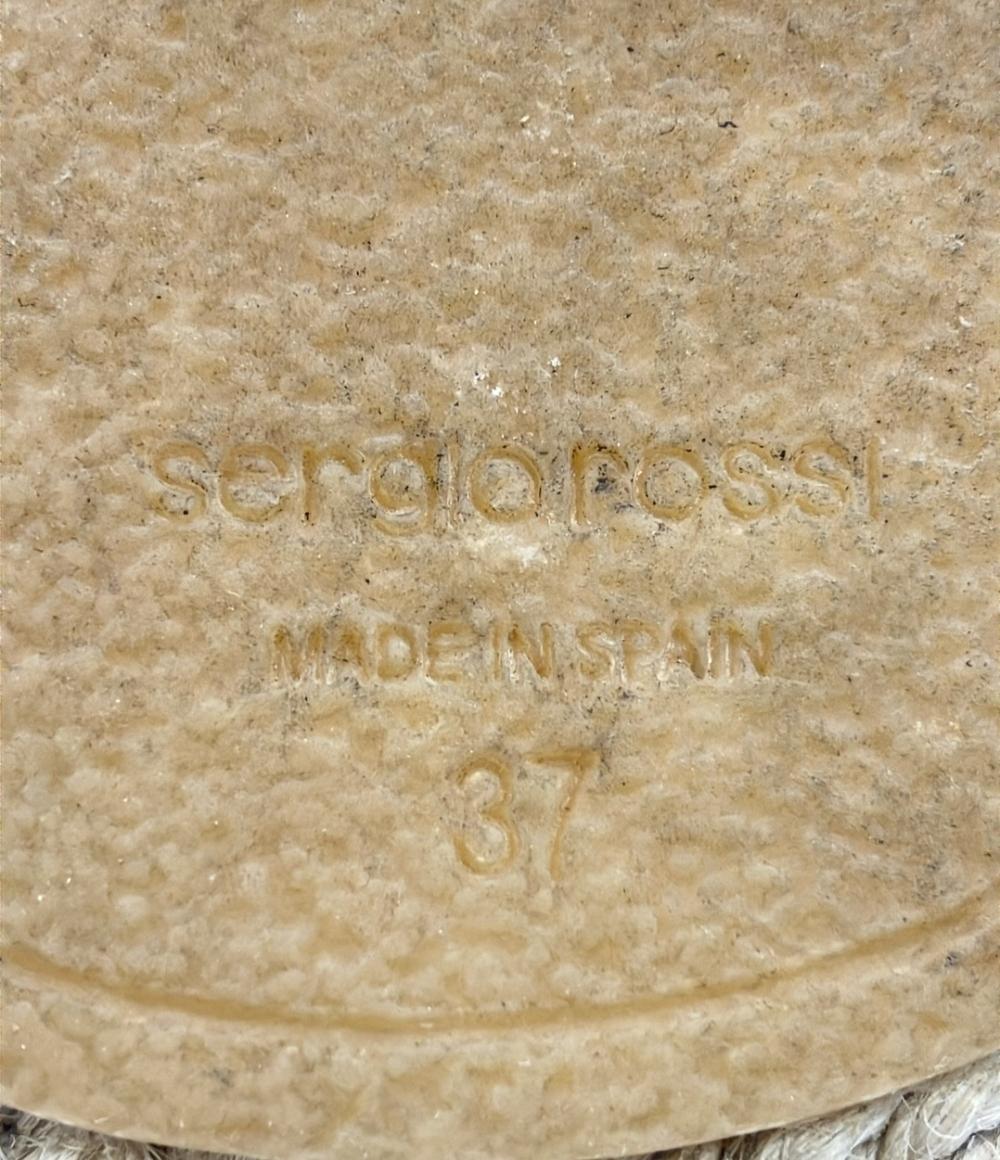 セルジオロッシ エスパドリーユ レディース SIZE 37 (L) Sergio Rossi