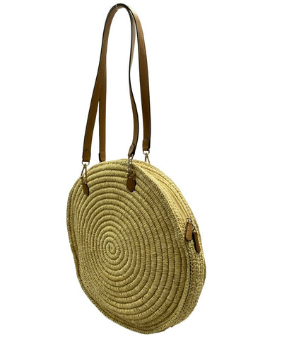 美品 ケイトスペード トートバッグ サンキス カバナ ストロー ミディアム レディース Kate Spade