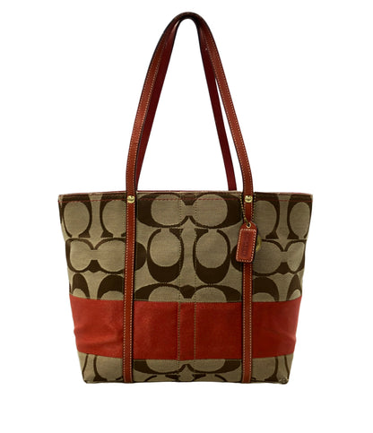 COACH トートバッグ 肩掛け シグネチャー 11098 レディース コーチ