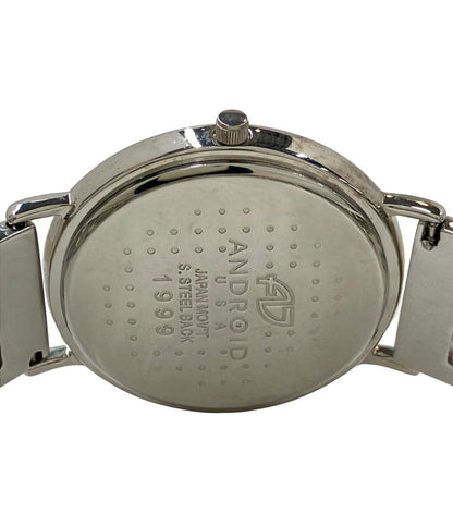 アンドロイド ③-170  602　腕時計 クオーツ ブラック メンズ ANDROID