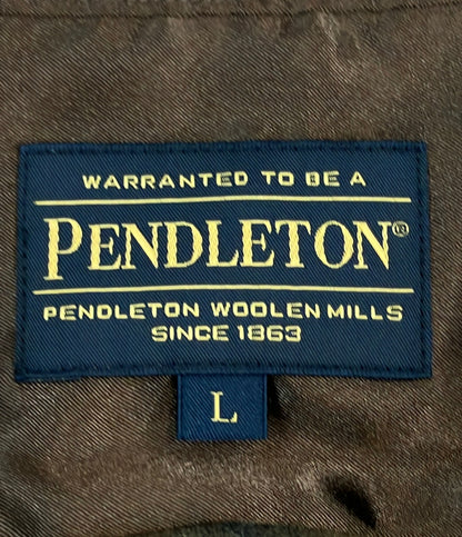 PENDLETON 長袖シャツ ネル チェック柄 01-25-08-11-101 メンズ SIZE L ペンドルトン