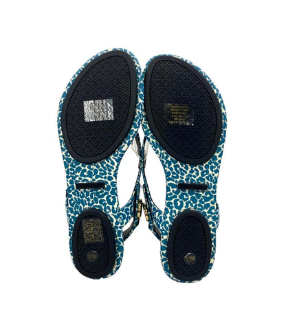 美品 Tory Burch サンダル レオパード柄 レディース SIZE 5.5 M トリーバーチ