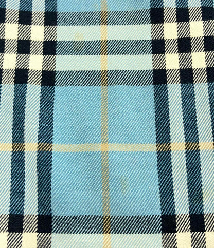 バーバリーブルーレーベル ロングパンツ チェック柄 レディース SIZE 36 (S) BURBERRY BLUE LABEL